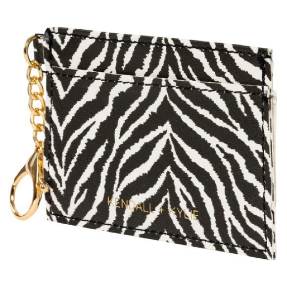 Kendall + Kylie zebra card holder wallet - Picture 2 of 3